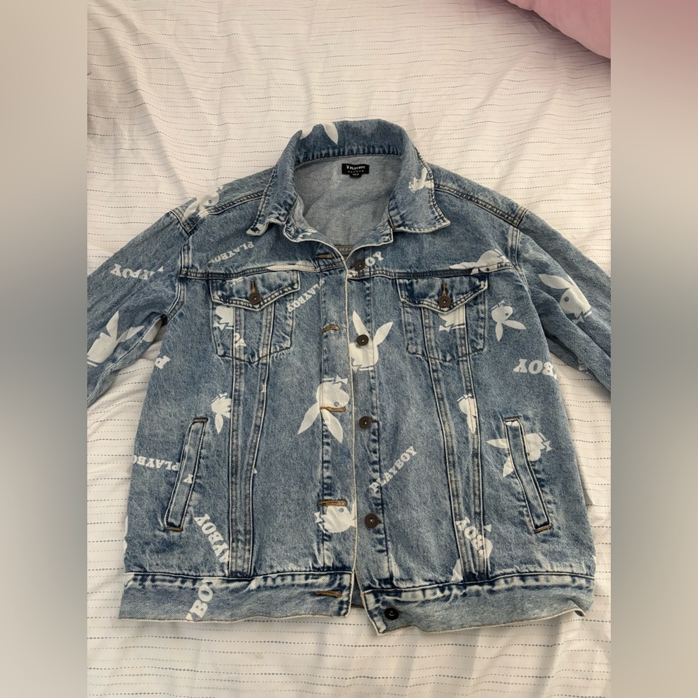 Playboy Women’s Blue Denim Jacket